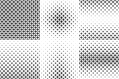24 Star Patterns (AI, EPS, JPG 5000x5000) Product Image 4
