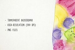 Watercolor Ice Cream Clipart, Popsicle Clipart Product Image 3