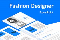 Fashion Designer PowerPoint Template Product Image 1