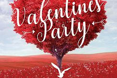 Tree Heart Valentines Party Ticket Template Product Image 8