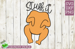 Stuff It Thanksgiving Turkey SVG Product Image 2