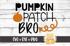 Pumpkin Patch Bro - Fall SVG File Product Image 2