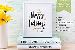 Happy Holidays Graphics Product Image 1