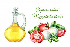 Caprese salad. Mozzarella cheese Product Image 1