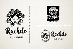 Feminine premade hand drawn logo 01 Product Image 5