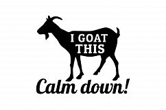 I GOAT THIS farm theme SVG Product Image 3