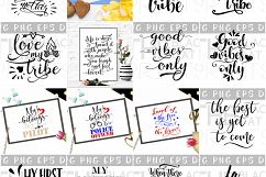 Quotes and Sayings SVG Bundle SVG DXF PNG EPS Product Image 4