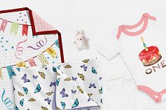 Birthday Watercolor Illustrations Product Image 3
