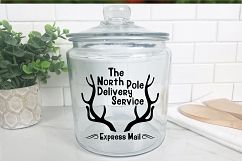 Christmas SVG Cut File - North Pole Delivery Service SVG DXF Product Image 9