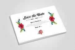 Floral Wedding Invitation Cards Pack Product Image 5