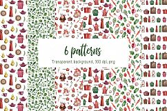 Tiny Kitchen - Watercolor Clip Art Set Product Image 4