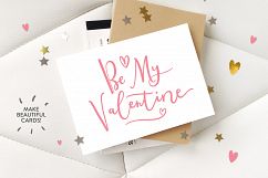 Be My Valentine, 6 letterings Product Image 3