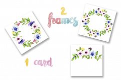 Watercolor anemones Product Image 4