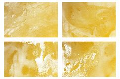 Watercolor Textures White and Gold Product Image 6