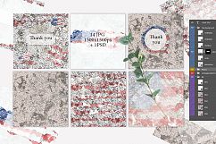 Vintage USA. America Backgrounds. Product Image 7