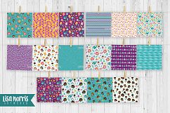 Mermaid Friends Digital Papers Product Image 2
