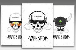 12 Illustrations for Vape Shop Product Image 4