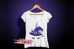 Unicorn witch svg, for Silhouette Cameo or Cricut Product Image 2