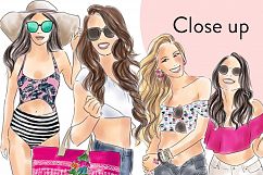 Summer Girls - volume 2 fashion clipart Product Image 3