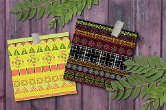 Tribal Vector Seamless Patterns Product Image 4