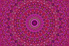 12 Pink Mandala Seamless Patterns - AI, EPS, JPG 5000x5000 Product Image 6