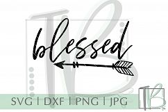Blessed SVG, Arrow SVG Product Image 2