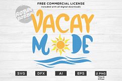 Vacay Mode Design for T-Shirt, Hoodies, Mugs and more Product Image 1