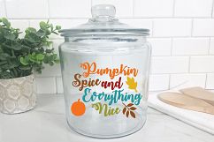 Pumpkin Spice SVG - Fall SVG Cut File - DXF EPS PNG JPG PDF Product Image 8