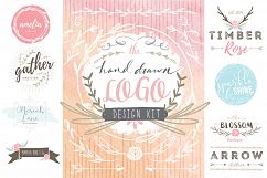 Hand Drawn Logo Design Kit Product Image 1