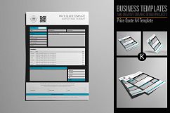 Price Quote A4 Template Product Image 1
