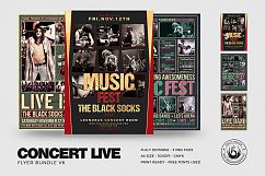 Concert Live Flyer Bundle V6 Product Image 1