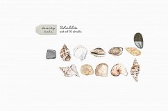 Modern Boho: nude tribal &amp; floral watercolor collection  Product Image 8