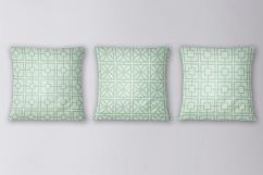 Light Green Retro Breeze Block Patterns Product Image 3