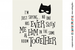 Funny Boy Superhero Quote - SVG DXF EPS PNG - clean cutfile Product Image 3