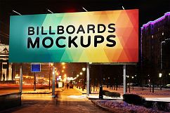 Billborad Mockups at Night Vol.2 Product Image 7