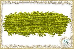 Olive  Moss Green Sap Brush Strokes Clipart Autumn Golden Glitter  24 PNG - transparent background images Product Image 19