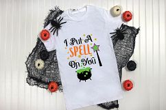 I Put a Spell on You SVG Cut File - Halloween SVG DXF EPS Product Image 7