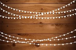 String Lights Clip Art Set - PNG, AI Product Image 3