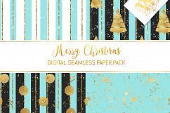Christmas digital paper pack, seamless pattern snowflake Product Image 6