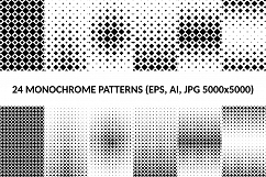 24 Square Patterns - AI, EPS, JPG 5000x5000 Product Image 1
