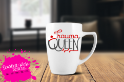 Trauma Queen SVG Product Image 2
