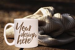 Autumn mug mock-up bundle - 8 jpeg mockups Product Image 2