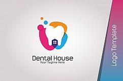 Dental House Logo Template Product Image 3