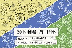 30 Botanic Patterns Product Image 1