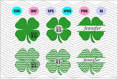 Shamrock Svg,Saint Patrick's Day Svg,Vector File Vinyl Decal Product Image 1