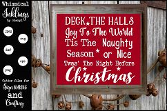 Deck The Halls SVG Product Image 1