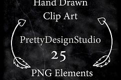 Chalkboard Arrows Clipart Product Image 2