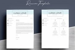 Professional 4 Pages Resume Template Product Image 7