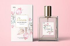Pink Roses Watercolor Bundle Product Image 5