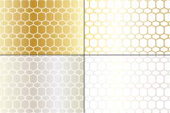 Middle Eastern Patterns Silver Gold Product Image 4